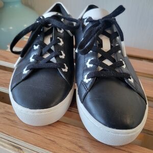 Michael Kors Black and White Sneakers